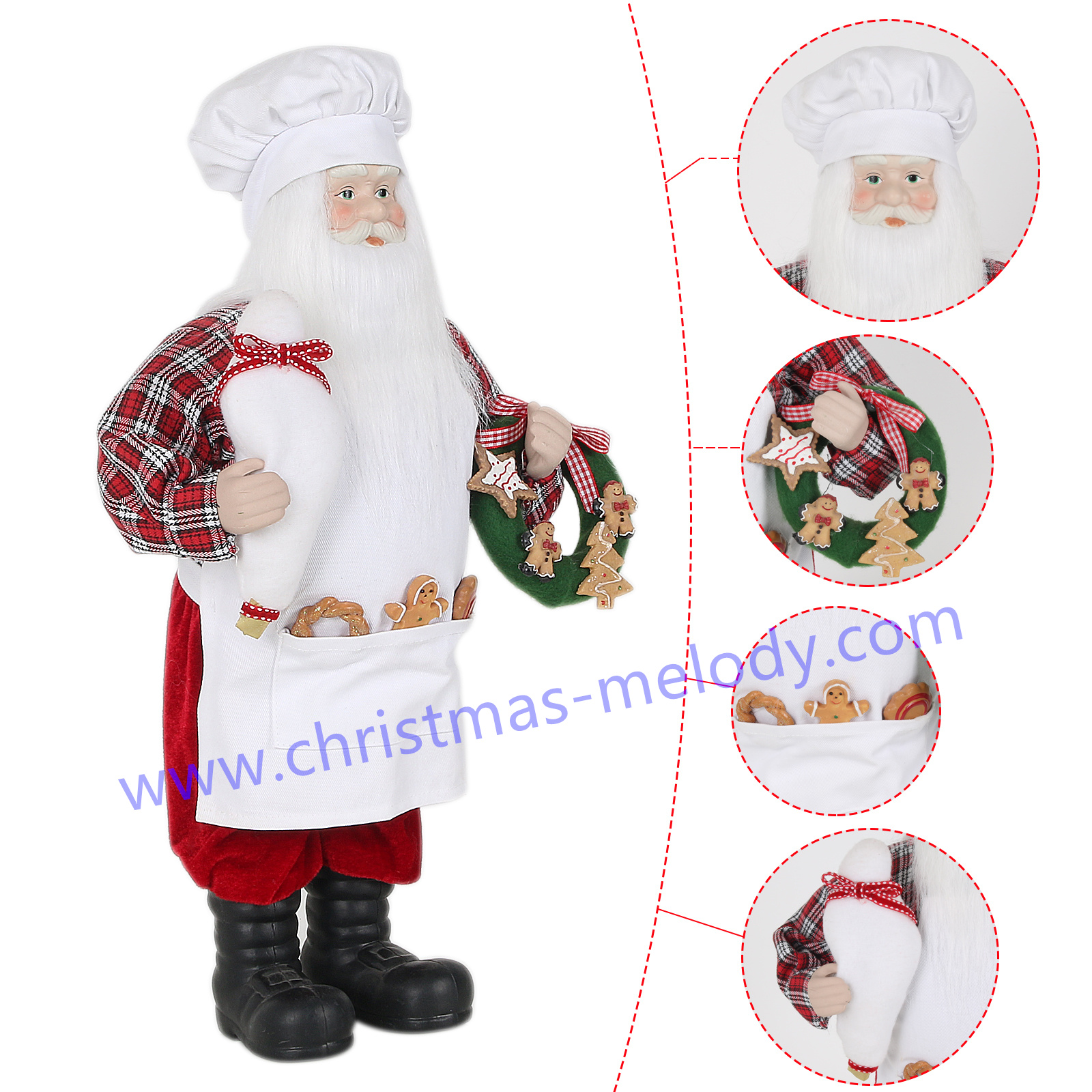 45CM Santa Claus