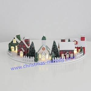 46*17*10CM Christmas House