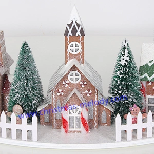 46*17*10CM Christmas Huose