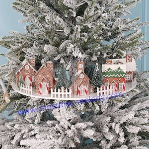 46*17*10CM Christmas Huose