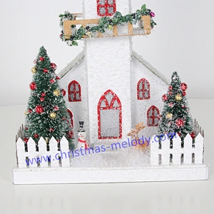 43*22*17CM Christmas House