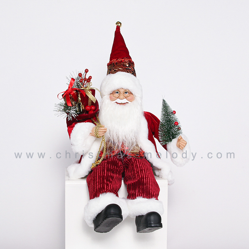 45CM Sitting Santa