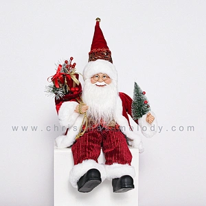 45CM Sitting Santa