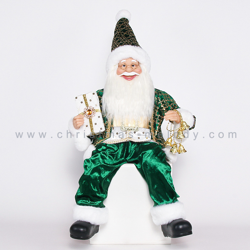 45CM Sitting Santa