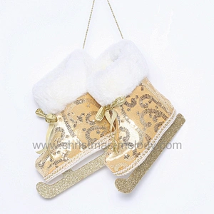 20CM Christmas skates decorations