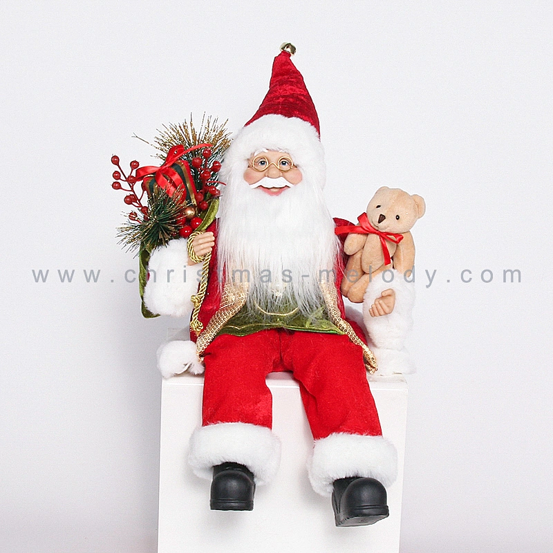 45CM Sitting Santa