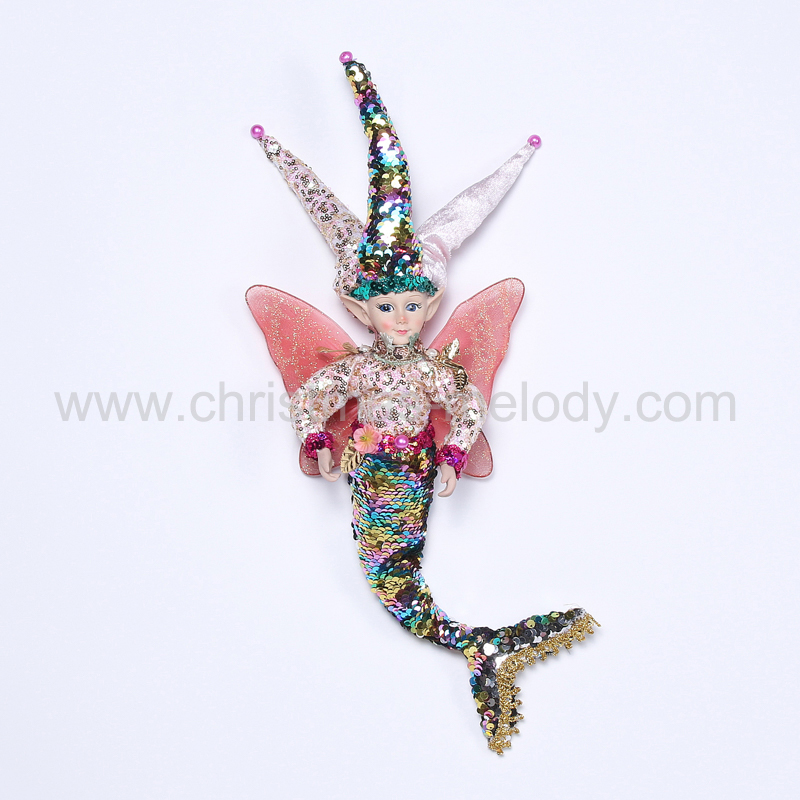 50CM Christmas Mermaid Elf