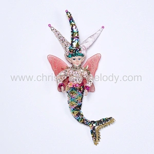 50CM Christmas Mermaid Elf