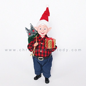 28CM Christmas boy ornaments