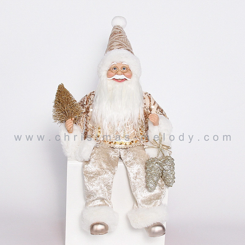 45CM Sitting Santa