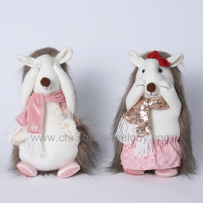 25CM Christmas decoration toy hedgehog