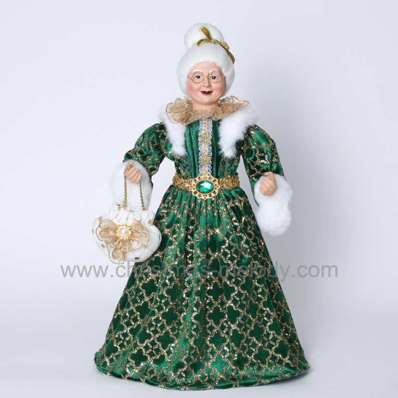 45CM Mrs.Claus decoration