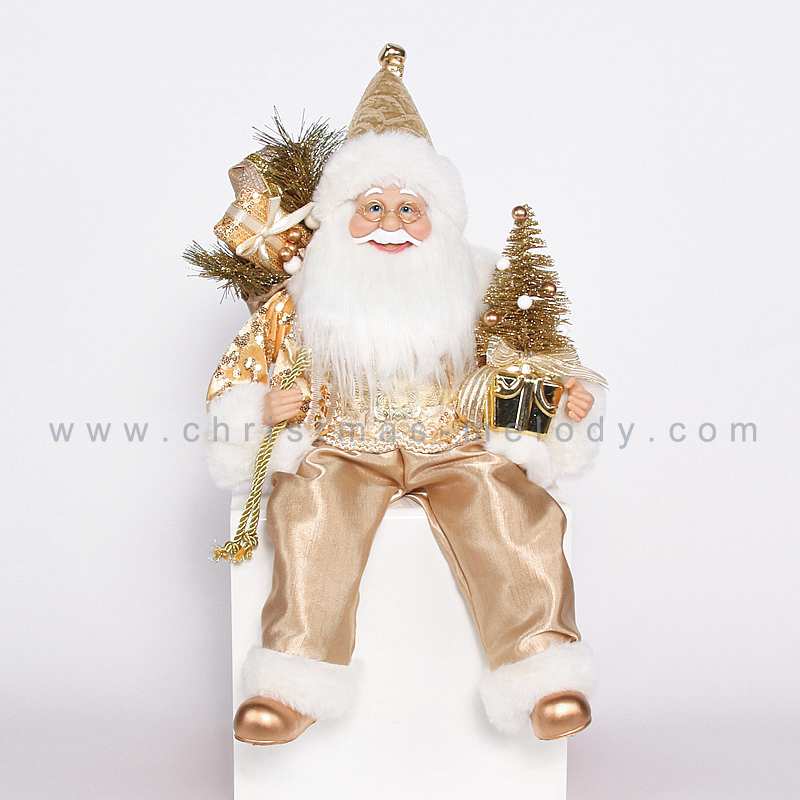 45CM Sitting Santa