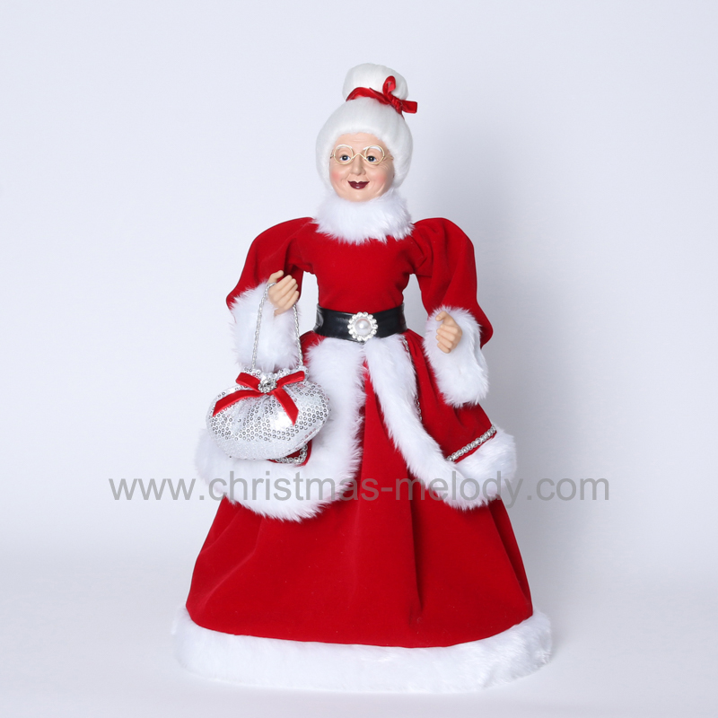 45CM Mrs.Claus decoration