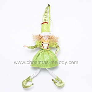 75C Christmas decoration elves