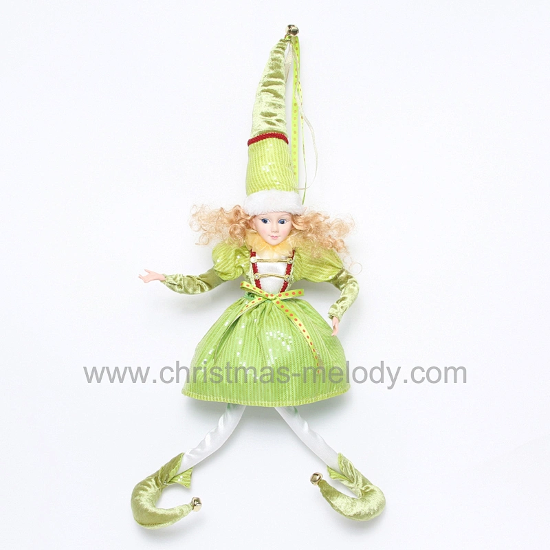 75C Christmas decoration elves