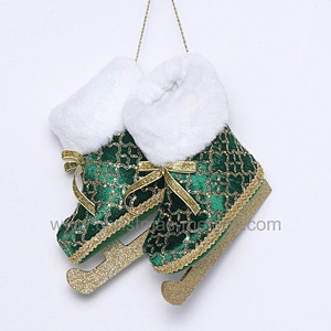 20CM Christmas skates decorations
