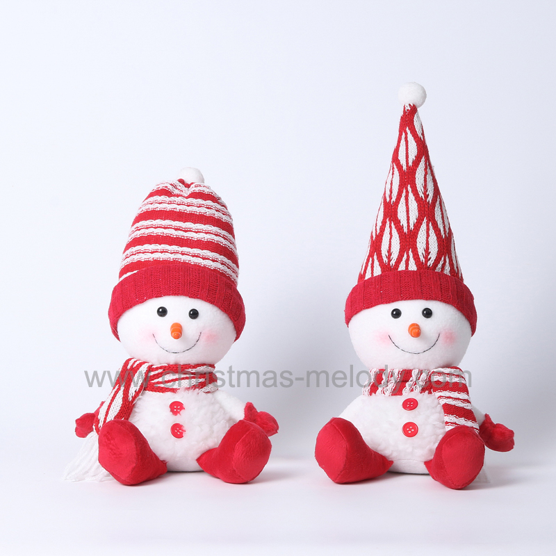 25/34CM Christmas decoration toy snowman