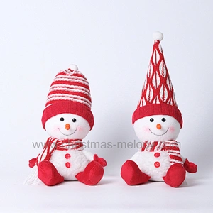 25/34CM Christmas decoration toy snowman