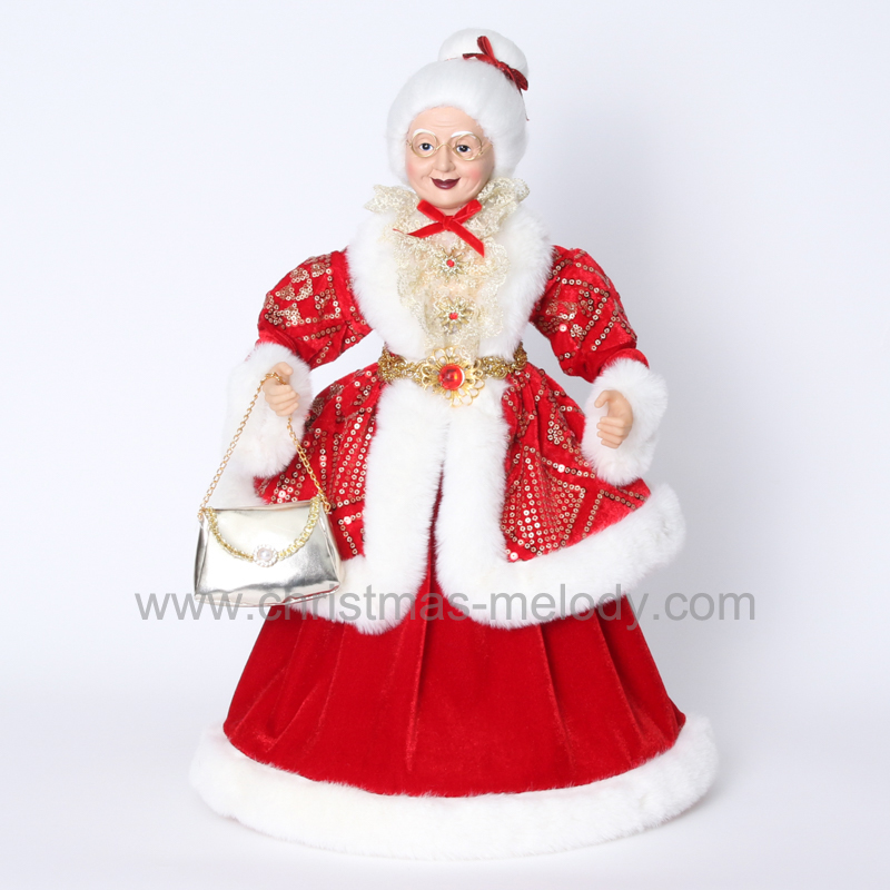 45CM Mrs.Claus decoration