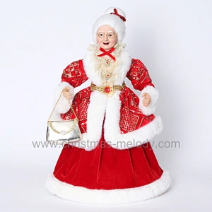 45CM Mrs.Claus decoration