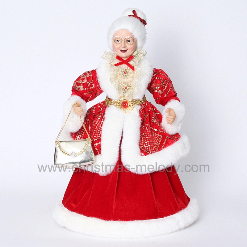 45CM Mrs.Claus decoration