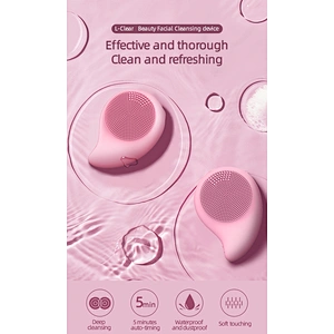 Waterproof Wireless Vibrating Facial Cleansing Brush for Face Cleansing, Exfoliating