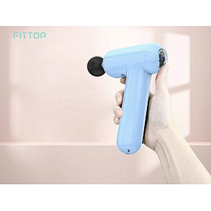 Mini Massage Gun for Body Massage Ultra-Compact Portable Noiseless Technology 3 Heads 5 Speed