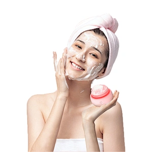 Sonic Waterproof Face Cleansing Brush Smart Timer Wireless Charging