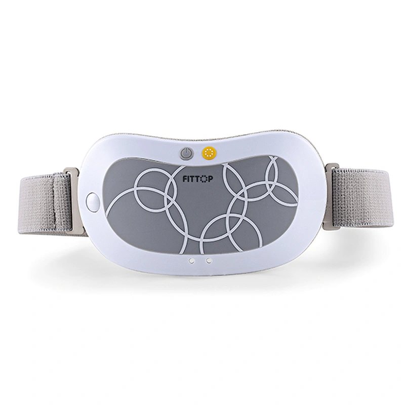 Multifunctional electric abdominal massage machine with heat massager rechargeable