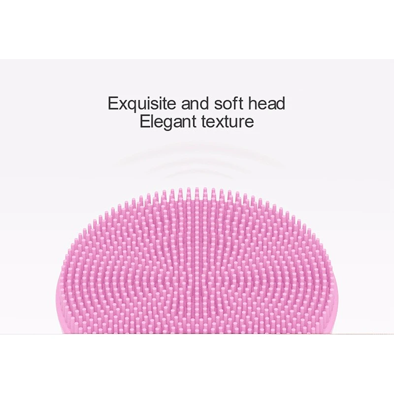 Ultra Hygienic Soft Silicone Deep Clean Exfoliation Facial Cleansing Brush for Dirt and Oily