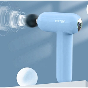 Mini Massage Gun for Body Massage Ultra-Compact Portable Noiseless Technology 3 Heads 5 Speed
