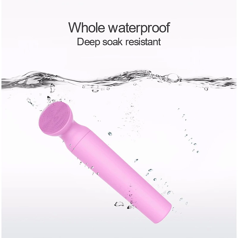 Ultra Hygienic Soft Silicone Deep Clean Exfoliation Facial Cleansing Brush for Dirt and Oily