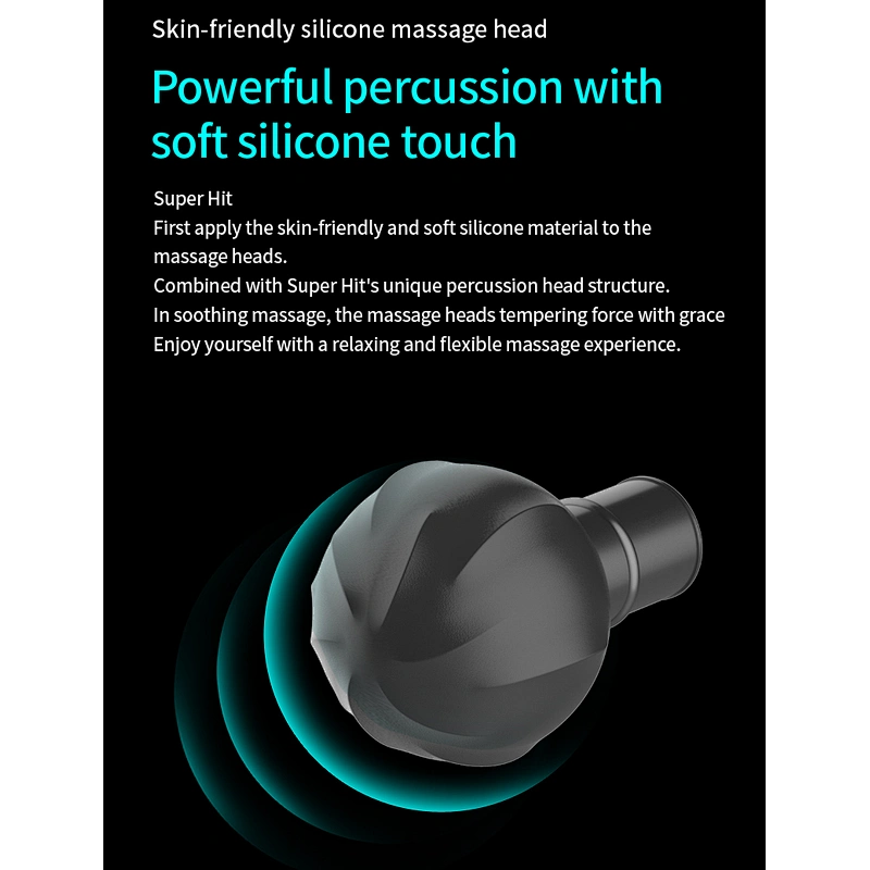 Muscle Massager Deep Tissue Percussion 5 Head Mode Massage Portable Massage Gun