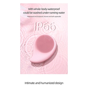 Waterproof Wireless Vibrating Facial Cleansing Brush for Face Cleansing, Exfoliating