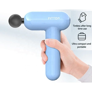 Mini Massage Gun for Body Massage Ultra-Compact Portable Noiseless Technology 3 Heads 5 Speed