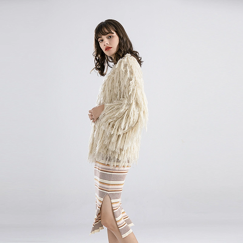 Hot Sale Ladies Cardigan Sweaters Woolen Front Open Cardigan Sweaters For Women Pocket Cardigan Sweater Knitted