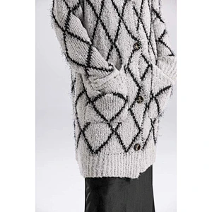 Newest design hot sale long coat cashmere sweater SWEATER COAT