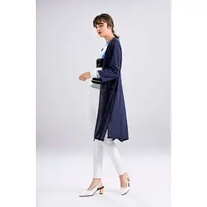 Anti-pilling Lady Cardigans V-neck Standard Thickness Women Sweater Jacket Wholesale