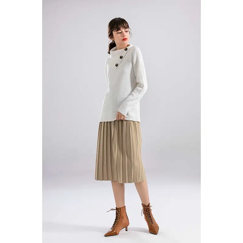 Ey0234s Winter Sweater For Young Women Tight Sweater Dress Pollover On Sale