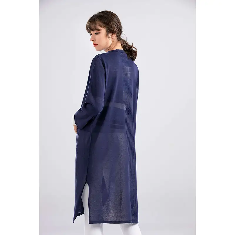 Anti-pilling Lady Cardigans V-neck Standard Thickness Women Sweater Jacket Wholesale
