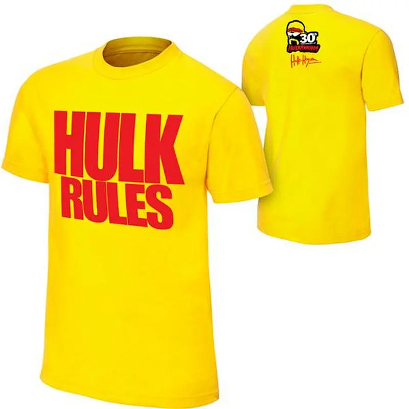 2014 New Fashion Yellow Cotton T-shirts With Red Letters Printing Front Round Neck With Short Sleeve T-shirt For Men