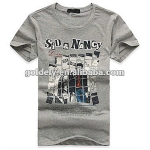 The mountain t-shirt maked with finespin cotton