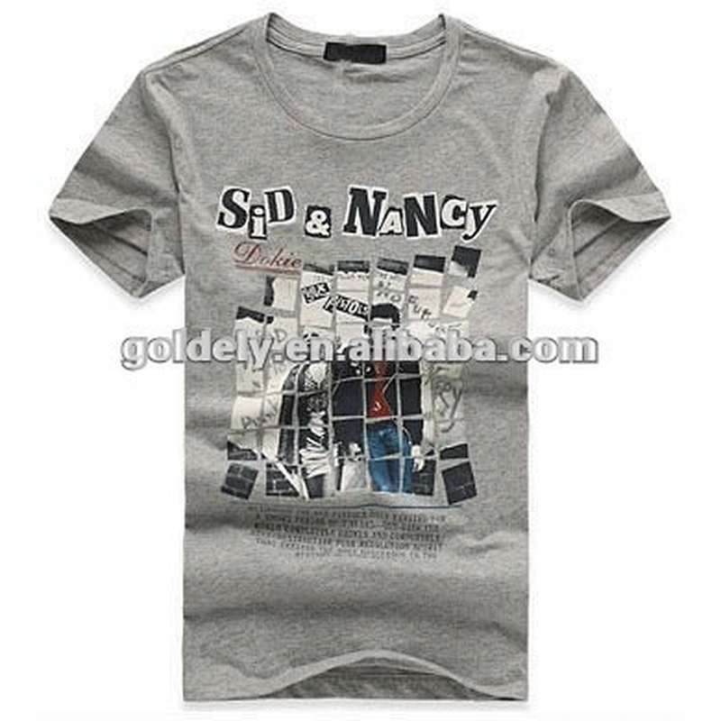 The mountain t-shirt maked with finespin cotton