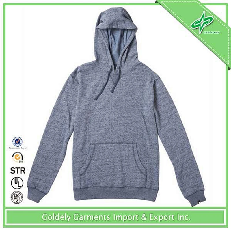 Custom Man Wholesale 100% Cotton All Plain Hoodie For Printing