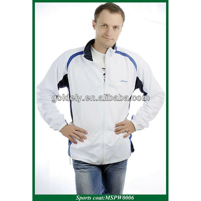 100% polyester men's long sleeve sport sweater