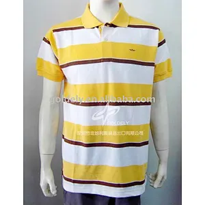 Mens polo collar striped t shirt low price t shirts