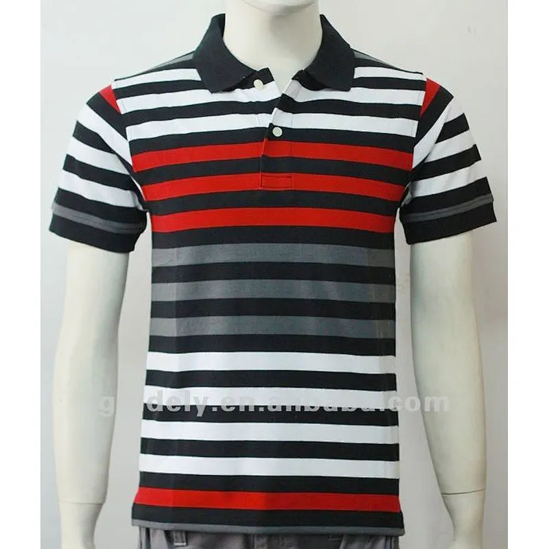 golf polo shirt/striped polo shirt for man,children/cycling polo shirt