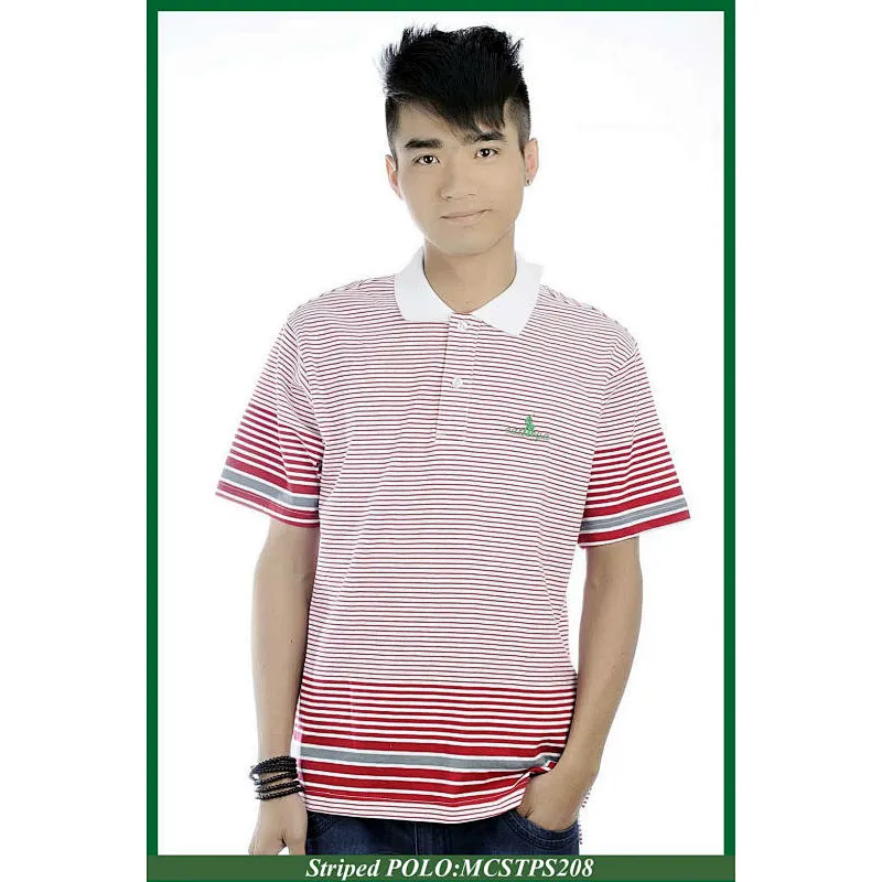 top design classical men's polo t shirt with your logo