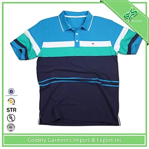 Custom Stripe Polo Shirt